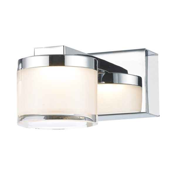 Wall lamp Lux Lopez – LED wall lamp in chrome and metal alloy