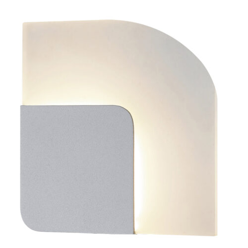 Wall lamp Lux Lorelei 3.6w – LED wall lamp in sandy white and metal alloy