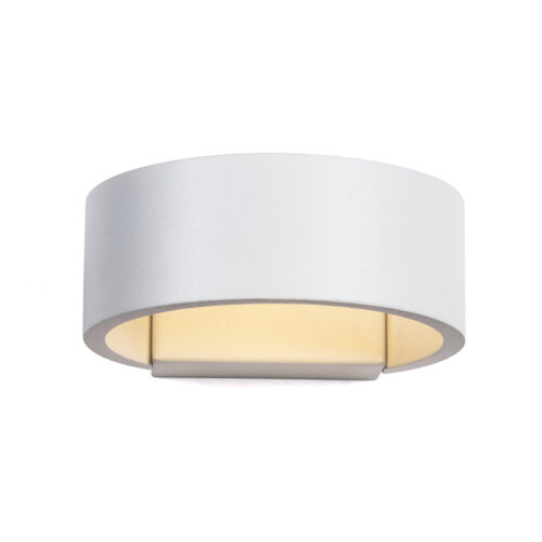 Wall lamp Lux Barry – LED wall lamp in white and metal