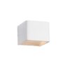 Wall lamp Lux Owen – LED wall lamp in white and metal
