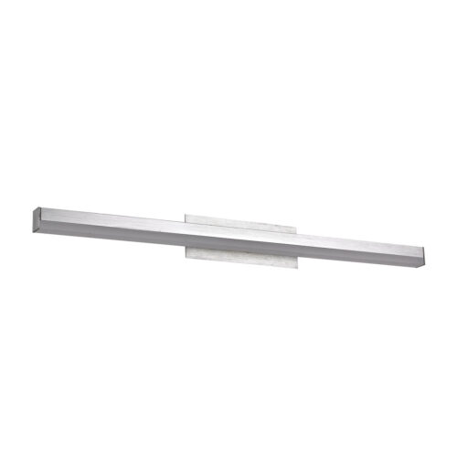 Wall lamp Lux Daniel – LED wall lamp in silver brushed and metal