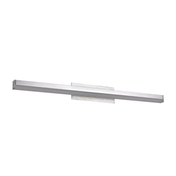 Wall lamp Lux Daniel – LED wall lamp in silver brushed and metal