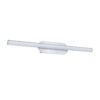 Wall lamp Lux Carter – LED wall lamp in silver brushed and metal
