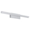 Wall lamp Lux Bruno – LED wall lamp in silver and aluminum