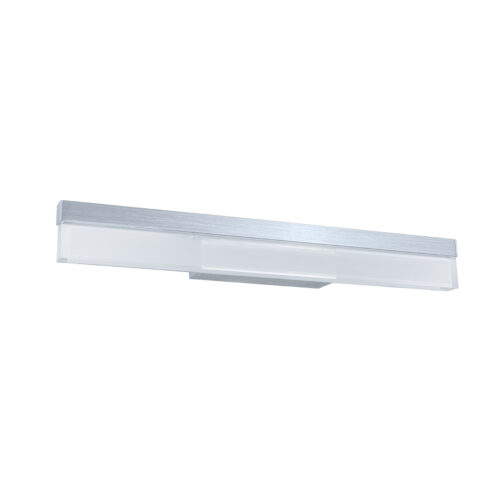 Wall lamp Lux Egon – LED wall lamp in silver and aluminum