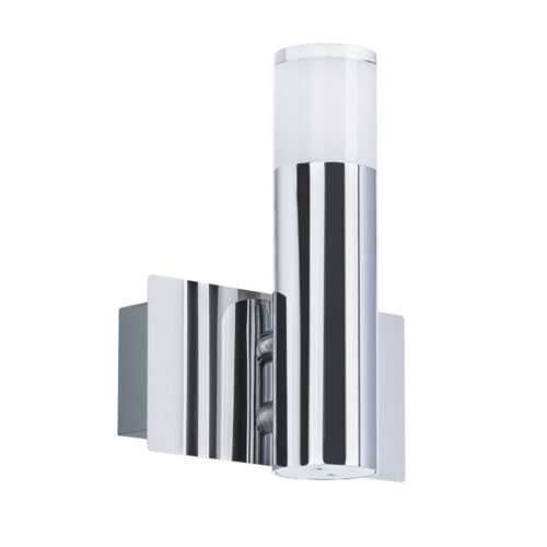 Wall lamp Lux Aron – LED wall lamp in chrome and metal