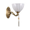 Wall lamp Lux Baxio – LED wall lamp in gold and metal alloy
