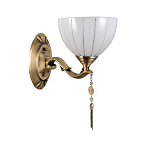 Wall lamp Lux Baxio – LED wall lamp in gold and metal alloy