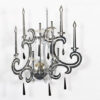Wall lamp Lux Reliz – LED wall lamp in chrome and metal alloy