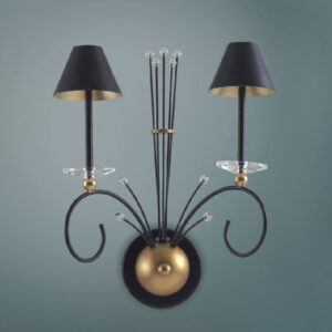 Wall lamp Lux Miranda – LED wall lamp in black
