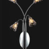 Wall lamp Lux Branch – LED wall lamp in chrome and metal alloy