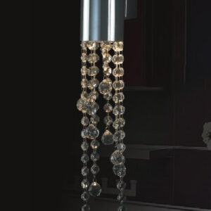 Wall lamp Lux Larix – LED wall lamp in chrome and metal alloy