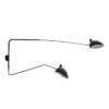 Wall lamp Lux Davis 60w – LED wall lamp in black and steel