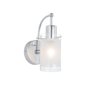 Wall lamp Lux Blend – LED wall lamp in chrome and metal alloy