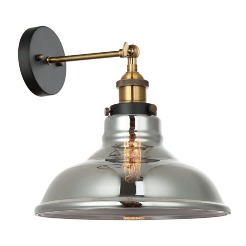 Wall lamp Lux Hubert – LED wall lamp in black