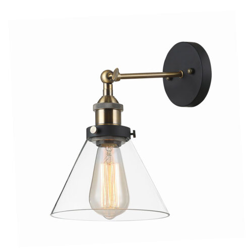 Wall lamp Lux Getan – LED wall lamp in black