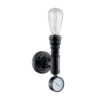 Wall lamp Lux Pareto – LED wall lamp in black and steel