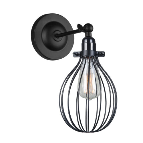 Wall lamp Lux Lesto – LED wall lamp in black and steel
