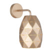 Wall lamp Lux Harley – LED wall lamp in champagne gold and steel