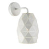 Wall lamp Lux Harley – LED wall lamp in white and steel