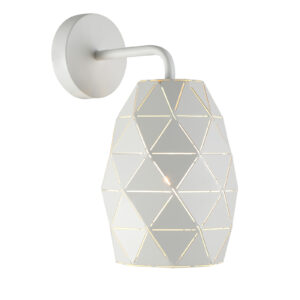 Wall lamp Lux Harley – LED wall lamp in white and steel