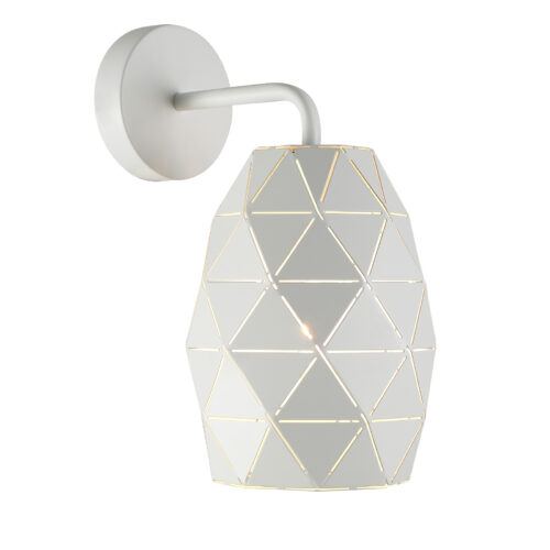 Wall lamp Lux Harley – LED wall lamp in white and steel