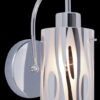Wall lamp Lux Triplet – LED wall lamp in chrome and metal alloy