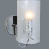 Wall lamp Lux Rico – LED wall lamp in chrome and metal alloy