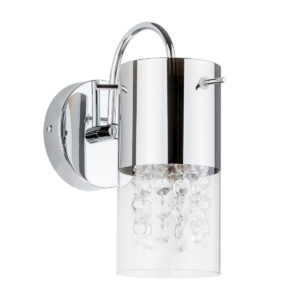 Wall lamp Lux Marqu – LED wall lamp in chrome and metal