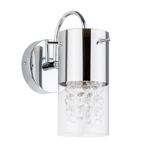 Wall lamp Lux Marqu – LED wall lamp in chrome and metal