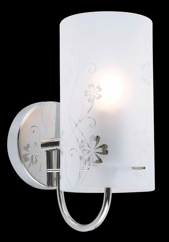 Wall lamp Lux Valve – LED wall lamp in chrome and metal alloy