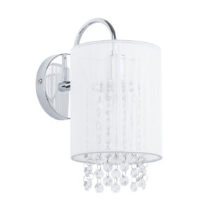 Wall lamp Lux Lana WH – LED wall lamp in white and metal