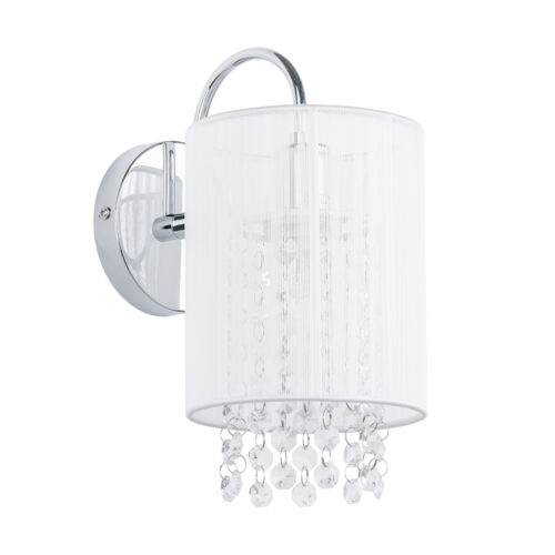 Wall lamp Lux Lana WH – LED wall lamp in white and metal