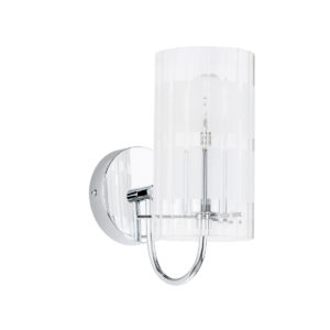 Wall lamp Lux Max – LED wall lamp in chrome and metal alloy