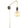 Wall lamp Lux Malene – LED wall lamp in black