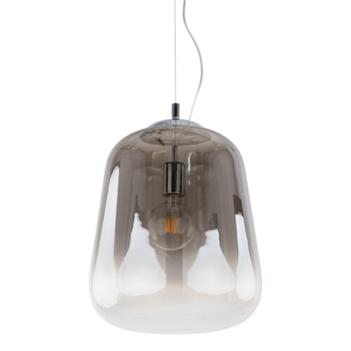 Pendant lamp Lux Lanila – modern pendant lamp in smoked and metal alloy