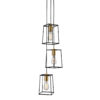 Pendant lamp Lux Alanis – modern pendant lamp in matt black