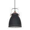 Pendant lamp Lux Franklin – modern pendant lamp in sandblasted graphite