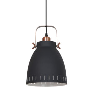 Pendant lamp Lux Franklin – modern pendant lamp in sandblasted graphite