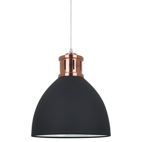 Pendant lamp Lux Lola – modern pendant lamp in graphite