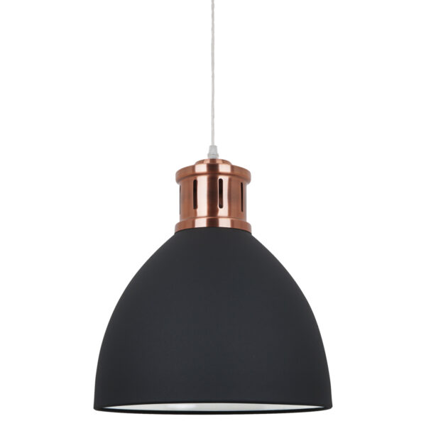 Pendant lamp Lux Lola – modern pendant lamp in graphite