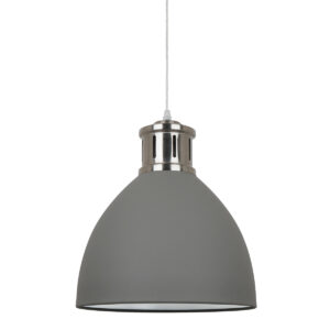Pendant lamp Lux Lola 60w – modern pendant lamp in grey