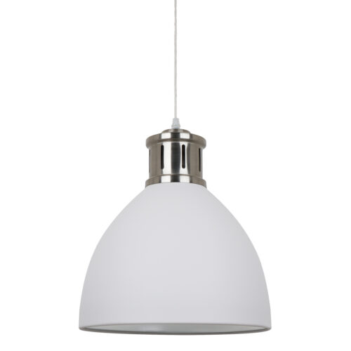 Pendant lamp Lux Lola – modern pendant lamp in white