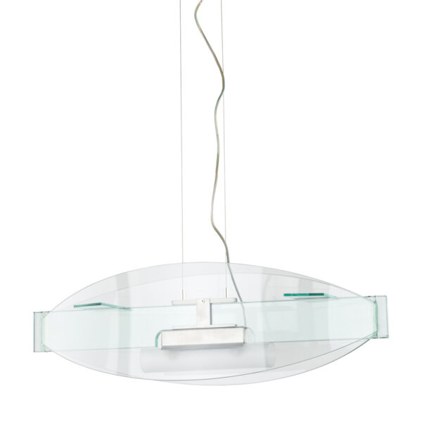 Pendant lamp Lux Muari – modern pendant lamp in satin and metal alloy
