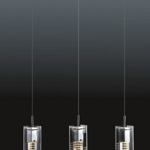Pendant lamp Lux Verizon – modern pendant lamp in chrome and metal alloy