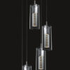 Pendant lamp Lux Verizon 35w – modern pendant lamp in chrome and metal alloy