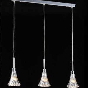 Pendant lamp Lux Patria – modern pendant lamp in chrome and metal