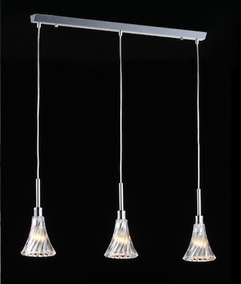 Pendant lamp Lux Patria – modern pendant lamp in chrome and metal