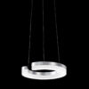 Pendant lamp Lux Blunder – modern pendant lamp in chrome and metal