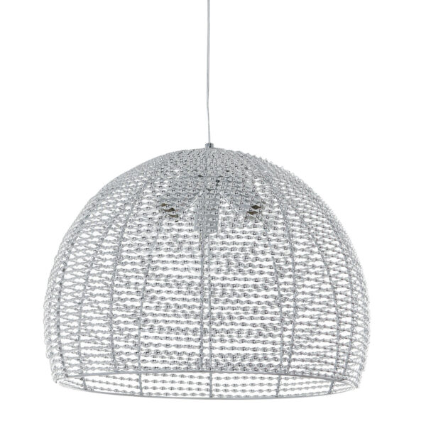 Pendant lamp Lux Formo – modern pendant lamp in chrome and steel